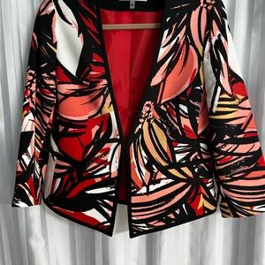 Kasper Burnt Orange lined jacket